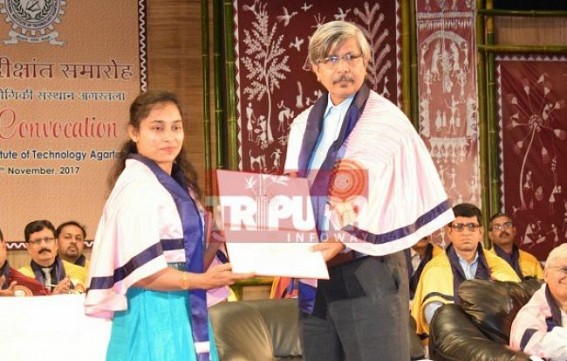 Gymnast Dipa Karmakar receives D. Litt degree from NIT 