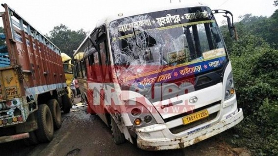 TIWNâ€™s National Highway Emergency alert proven true : Lack of Police, Disaster Management staffs leading accidents at Agartala-Sabroom route, many injured