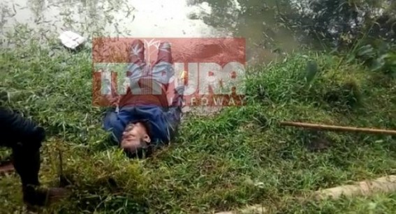 Dead body recovered from a pond, murder suspected
