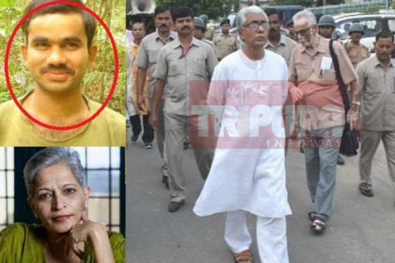 Manik Sarkarâ€™s walk for Gauri Lankesh may turn heavy upon CPI-M, as SIT reportâ€™s prime suspect is now Naxal leader Vikram Gowda !