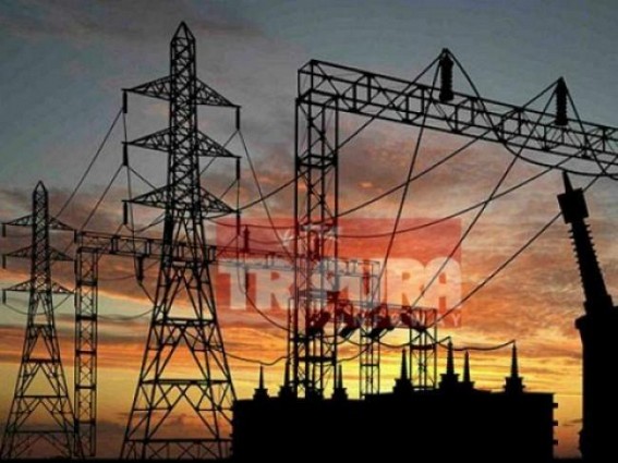 Power disruption, long power cut  hit normal lives at Sabroom