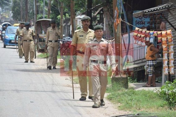 Threats Exist : Unofficial patrolling across Agartala begins as IPFT's rally on Aug-23 