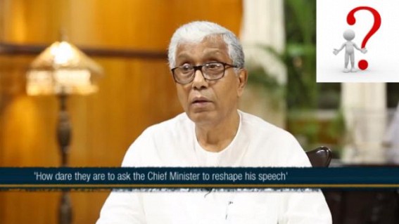  â€˜How dare they are to ask the Chief Minister to re-shape his speechâ€™? Manik Sarkar says on I-Day speech row : Poorest CM finally exposes â€˜Who He Isâ€™ !