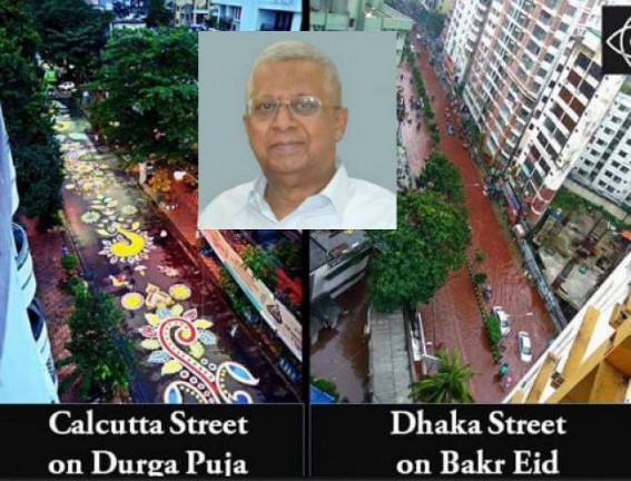 Tripura Governor thanks West Bengal for being parted from East Bengal : attacks Bangladesh Govt for Islamic Blood-Festivals ! 