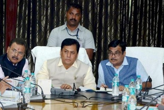 Modi Govtâ€™s â€˜Act â€“Eastâ€™ policy shames Manik Sarkarâ€™s CPI-M Era : Gadkari announces Rs 40,000 crore expressway project in Northeast, dredging Brahmaputra from Assam to Chittagong