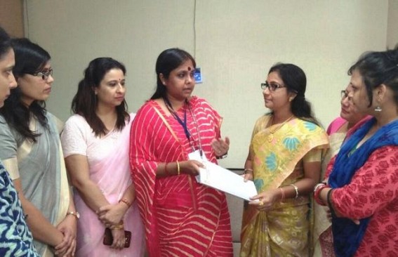 NCW's Tripura visit failed to cut down Crime against Women : BJP women morcha flies to Delhi