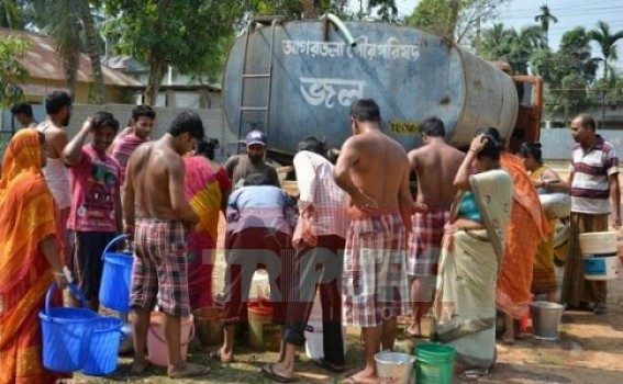 Scarcity of drinking water: Diarrhea surges Bishalgarh 