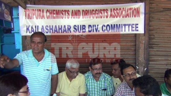 Kailashahar pharmacists to go on strike for uncertain time  