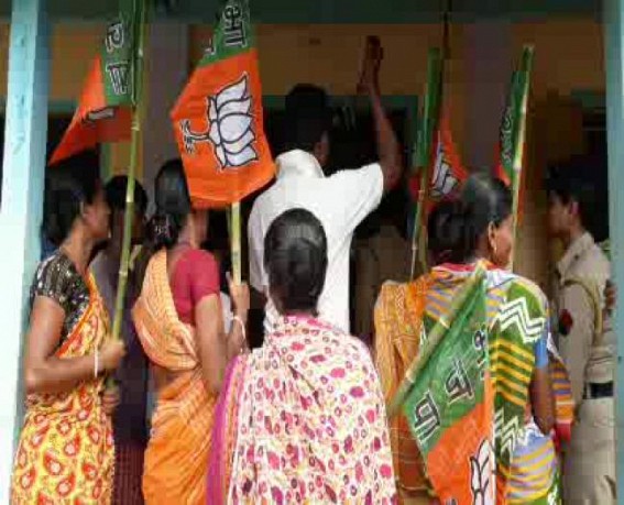 MGNREGA scams : BJP locks Panchayat