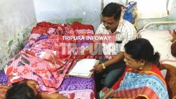 Tripura Women Commission Chief gives logic behind Inactive Police's role in Mailak incident : 'Male police  can't take Action against women' !