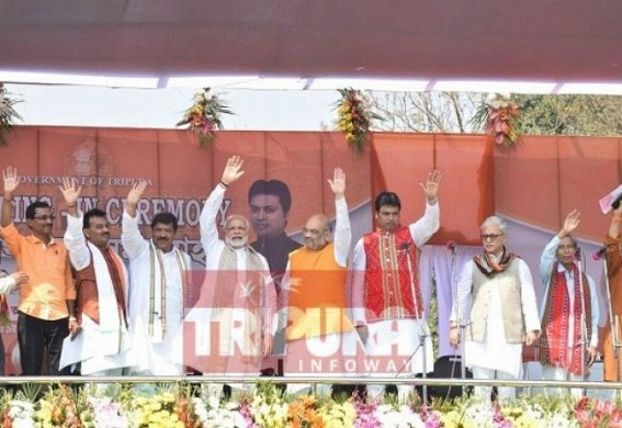 'Tripura Election-2018 will be discussed, analyzed for long time in the coming days' : Modi