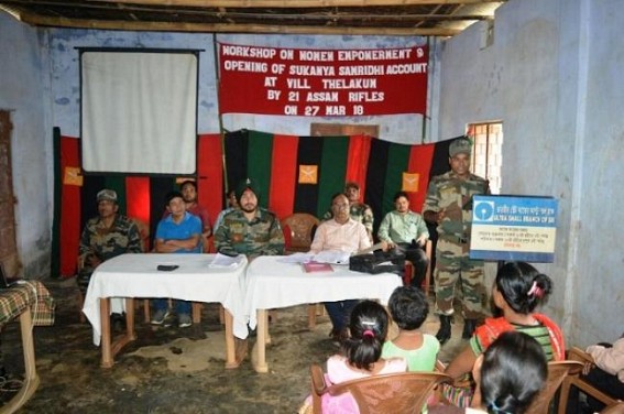 Workshop on 'Women Empowerment' conducted by 21 Assam Rifles