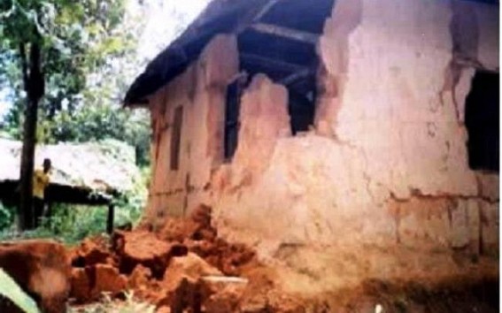 Four killed in house collapses in Tripura