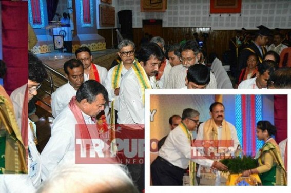Tripura Education Minister Ratan Lalâ€™s Insult by VC  : Congress alleges â€˜Corrupt Investigators themselves led Tripura University's Convocation Conspiracyâ€™ 