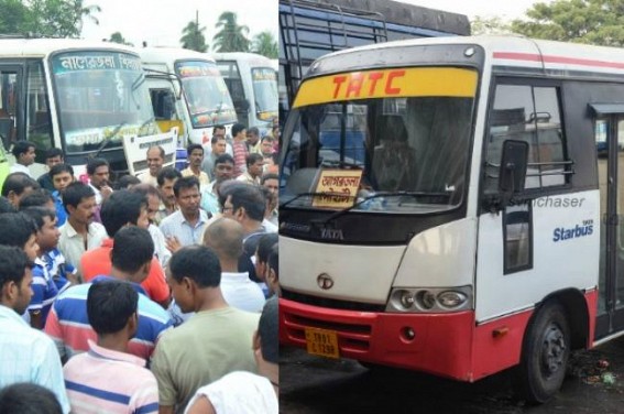 Public demands sufficient TRTC bus service in Tripura