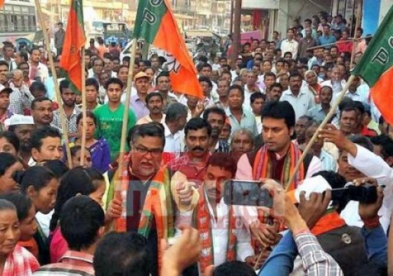 Tripura BJP trashes report on 'political violence'