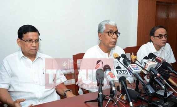 '97 % seats were forcefully vacated by BJP for Panchayat Poll' : Manik Sarkar