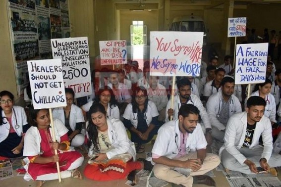 State Govt 'ready' to discuss on pay-hikes of internees doctors of Tripura Medical College