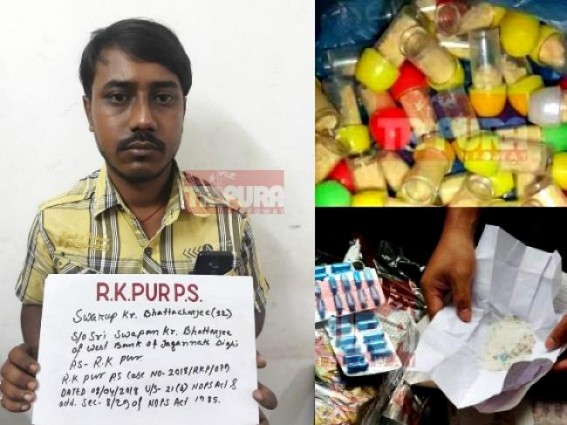 Drug kingpin, Udaipurâ€™s Narcotics smuggling syndicate Swarup Bhattachajee arrested late Tuesday night ; Many kingpins to be under the grip soon !