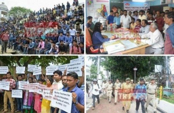 Price hike, down Economy, poverty, unemployment cripples Durga Puja celebration in Tripura : Smart phone for youths, 7th CPC turned biggest ever JUMLA