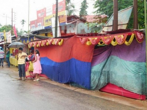 Rain scares businessmen ahead of Diwali 