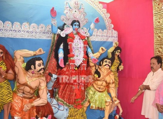 Auspicious Kali Puja celebrated in Tripura