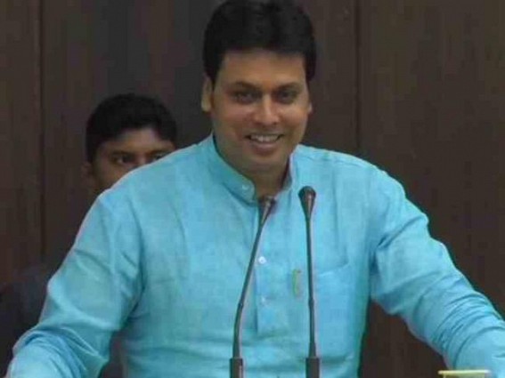 House-to-House Jobs : Biplab Deb announced to make Tripura a Dairy-Hub, suggests Graduates / Masters to earn Rs. 8000 by rearing cows, rather than 'Fixed Scale Jobs'