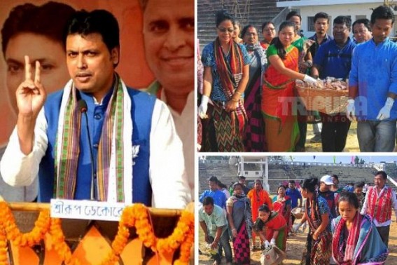 Big blow to Biplab-Gang ! New Twist in 'Northeast Youth Festival' as Minister Santana Chakma's team alleged, 'BJP's Sab-ka-Sath, Sabka-ka-Bikas Excluded Tribals from the Programme Committee'