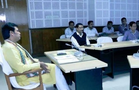 Review meeting held under Food, Civil Supplies and Consumer Affairs Department