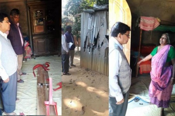 Democracy under severe attack, Terror Statewide  : South Tripura reels under BJPâ€™s pre-poll violence, CPI-M leaders met attacked family members