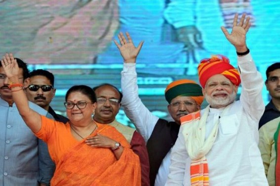 Modi appeals to Rajasthan, Telangana voters