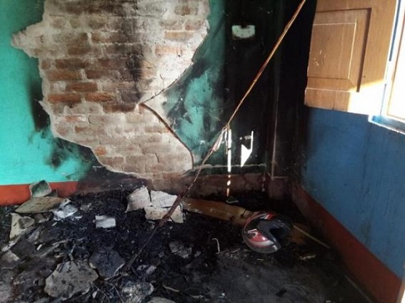 CPI-M party office burnt