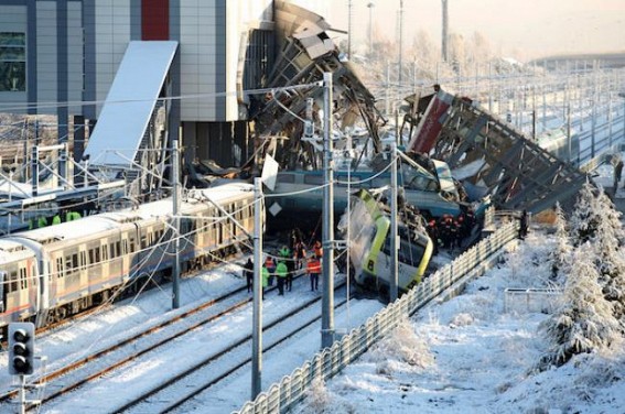 7 killed in Turkey train accident