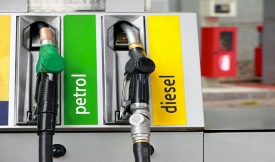 Petrol prices remain unchanged on Sunday, diesel declines