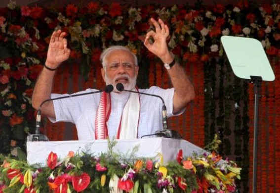 PM lays stones for Thane Metro, mass housing project