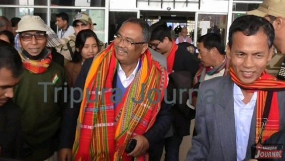 Banned ULFA Chairman Arabinda Rajkhowa arrives in Tripura 
