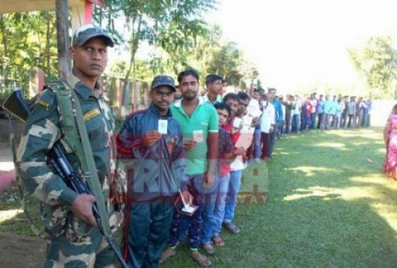 Tripura Municipal Election begins at 7 am amid tight security for 67 seats : Total candidates 174