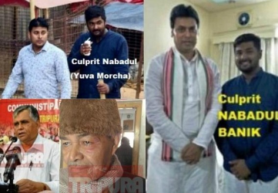 Rape-of-Democracy sets Jungle-Raj : No action against Bishagrah miscreants after 48 hrs of passage : Nabadul Banik roams free