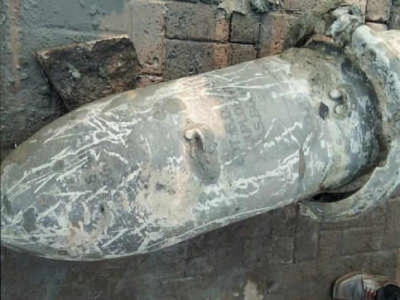 World War-II vintage bomb found at Kolkata port