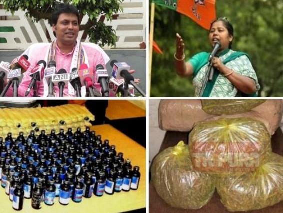 Unemployed Youths IT-hub dream faded away, Tripura turns Smuggling-Hub under Biplab-Pratima Evil empire, Corrupt Police Officials turned puppet : NE Festival scams punctured Crime Queen Didi's image 'beyond repair' 