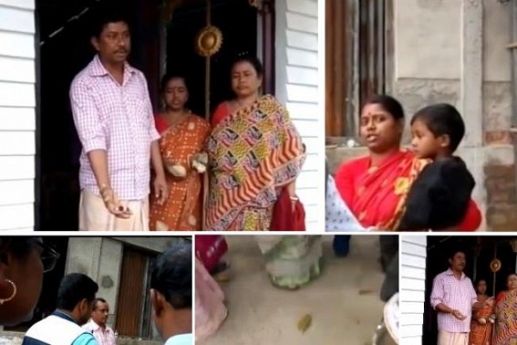 Democracy under Criminal attack ; Statewide Biplab Deb, Pratima Bhowmik led violence continues unabatedly, Attack upon households in midnight at Kailashahar, tension prevails