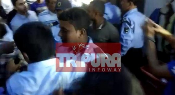 Unruly Cinema House management in Tripura : Rupasi Cinema Hall owner beats NIT student