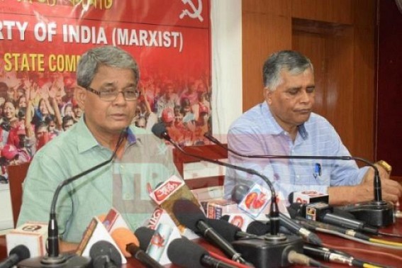 'Exit poll results are attempts to heating up the market' : Tripura CPI-M 
