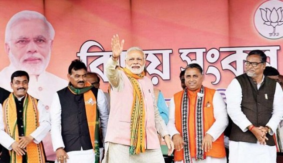 Narendra Modi's 'Act-East' Policy success : Northeast India showing 15 to 16.5 per cent Tax collection growth after decades of Assam's Congress Era, Tripura's CPI-M rule Narendra Modi's 'Act-East' Policy success : Northeast India showing 15 to 16.5 per cent Tax collection growth after decades of Assam's Congress Era, Tripura's CPI-M rule