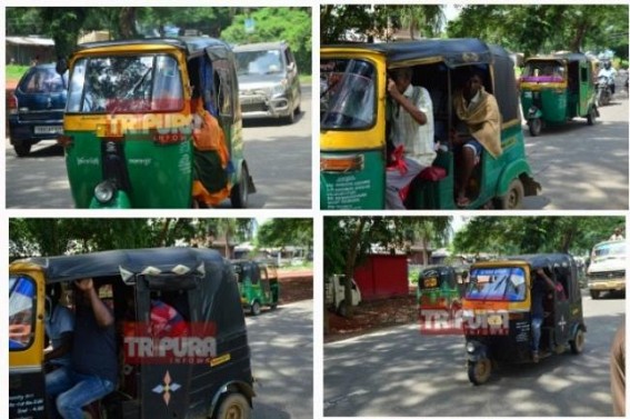 Unruly Auto Drivers continue Illegal overloading, over-charging passengers defying Govt orders : Rowdy Unions expose BJP Govtâ€™s failure to enforce Law, 20% fare hike hits masses 