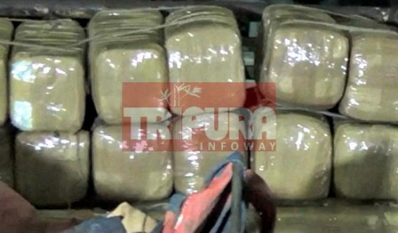 900 kilo ganja seized at Sonamura 