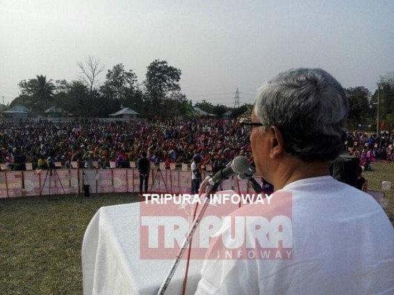 'Because BJP agreed with Tipraland's demand, so they have aligned with IPFT' : Manik Sarkar 