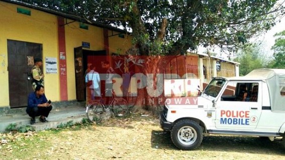 Tripura Gramin Bank looted : Strong room saved, expensive machines robbed 