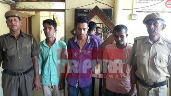 Three thieves arrested in Agartala 