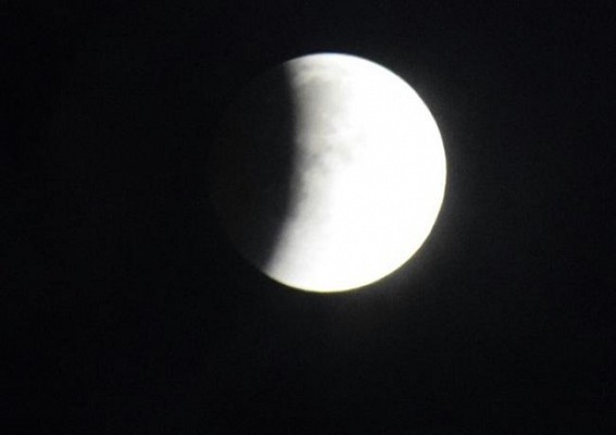 Century's longest total Lunar Eclipse witnessed from Tripura : Millions around the World lookout for 'Blood Moon'